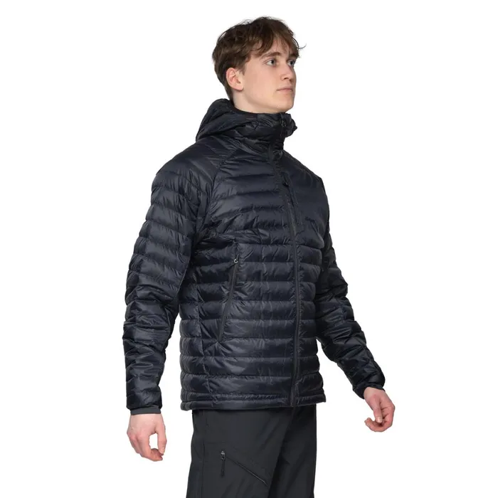 Men Bergans Of Norway Down Jackets Vaagaa Light Down Jacket Hood Black