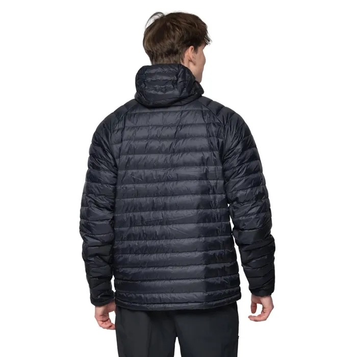 Men Bergans Of Norway Down Jackets Vaagaa Light Down Jacket Hood Black