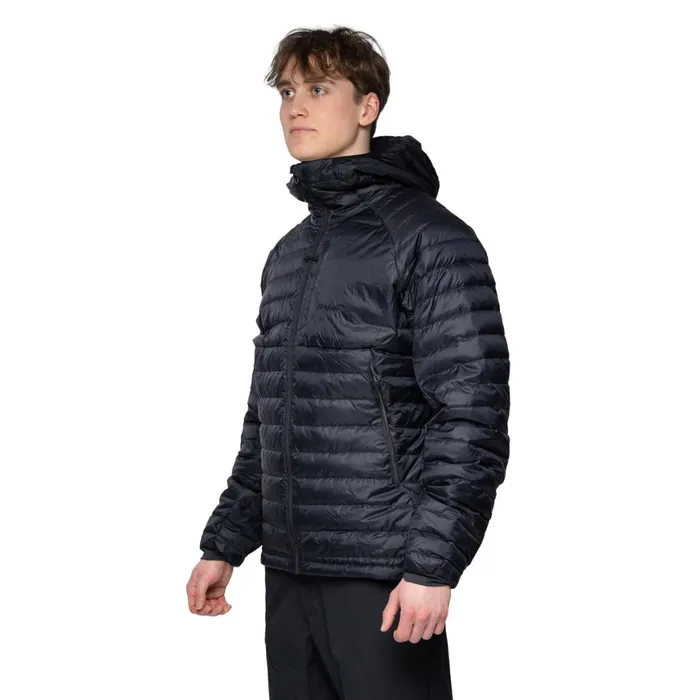Men Bergans Of Norway Down Jackets Vaagaa Light Down Jacket Hood Black