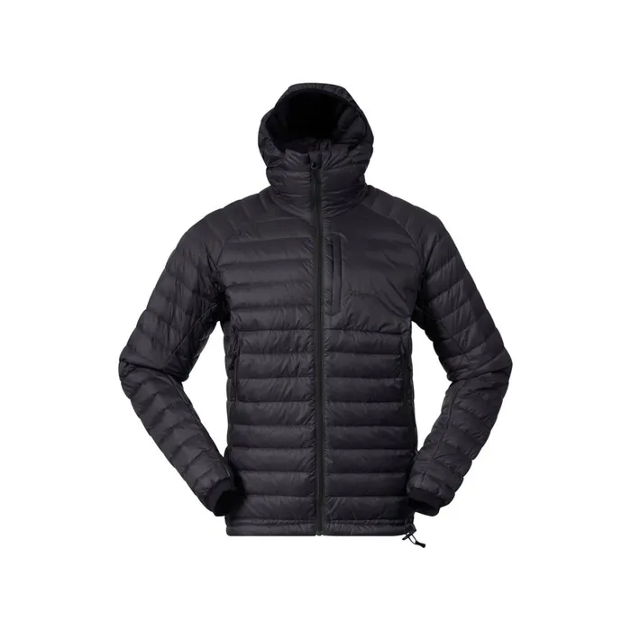 Men Bergans Of Norway Down Jackets Vaagaa Light Down Jacket Hood Black
