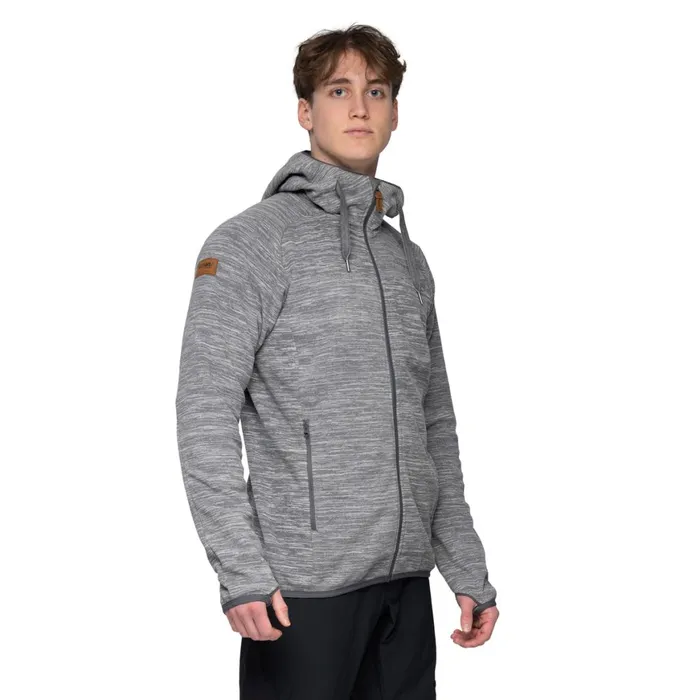 Men Bergans Of Norway Fleece Hareid Fleece Jacket Aluminium