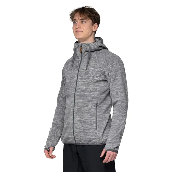 Men Bergans Of Norway Fleece Hareid Fleece Jacket Aluminium