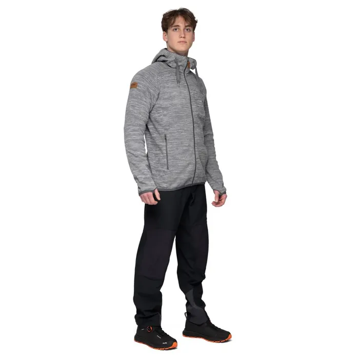 Men Bergans Of Norway Fleece Hareid Fleece Jacket Aluminium
