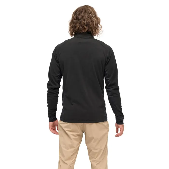 Men Bergans Of Norway Fleece Rabot Fleece Midlayer Jacket Black