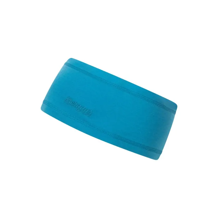 Men Bergans Of Norway Headband Bergans Wool Headband Aqua Lagoon