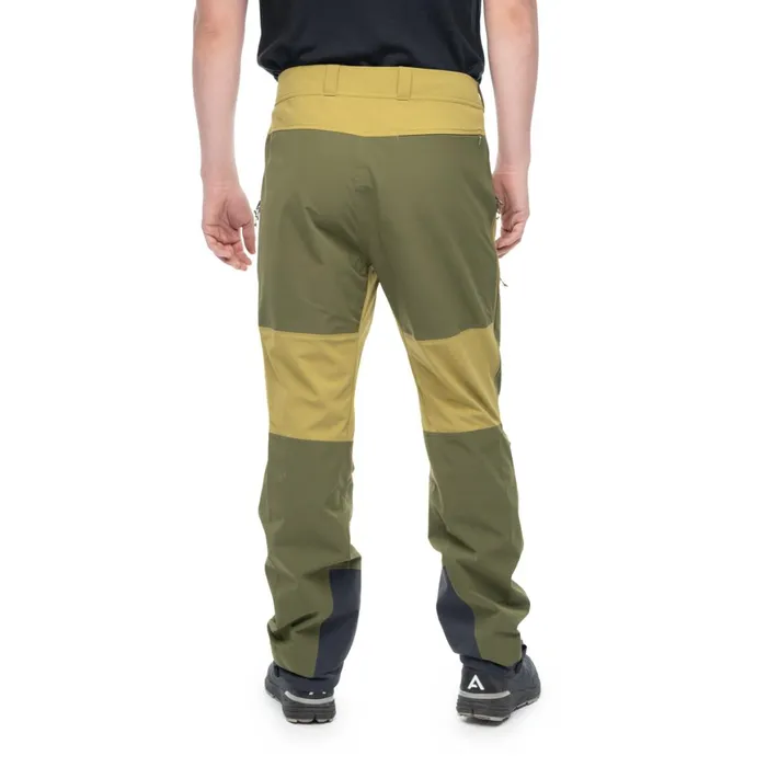 Men Bergans Of Norway Hiking Pants Bekkely Hybrid Pants Olive Green Dark Olive Green