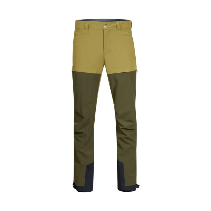 Men Bergans Of Norway Hiking Pants Bekkely Hybrid Pants Olive Green Dark Olive Green