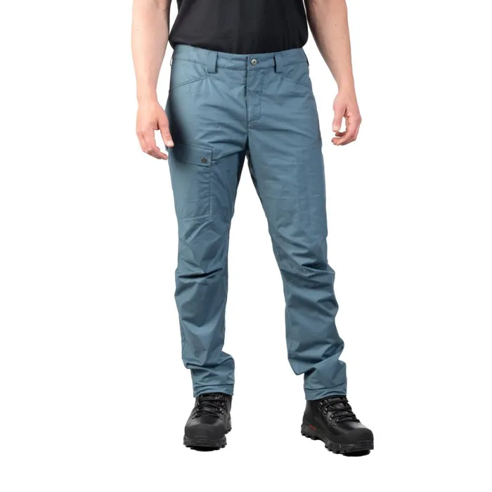 Men Bergans Of Norway Hiking Pants Nordmarka Leaf Light Pants Orion Blue