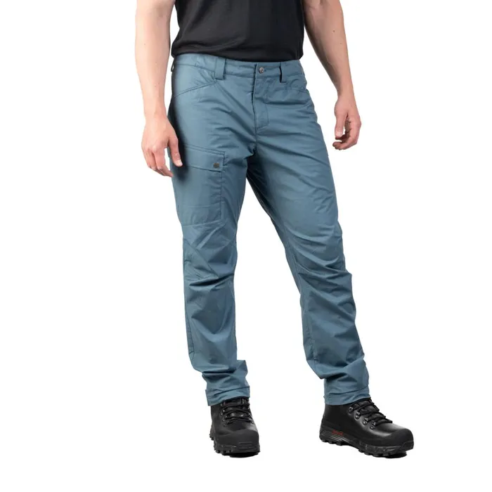 Men Bergans Of Norway Hiking Pants Nordmarka Leaf Light Pants Orion Blue