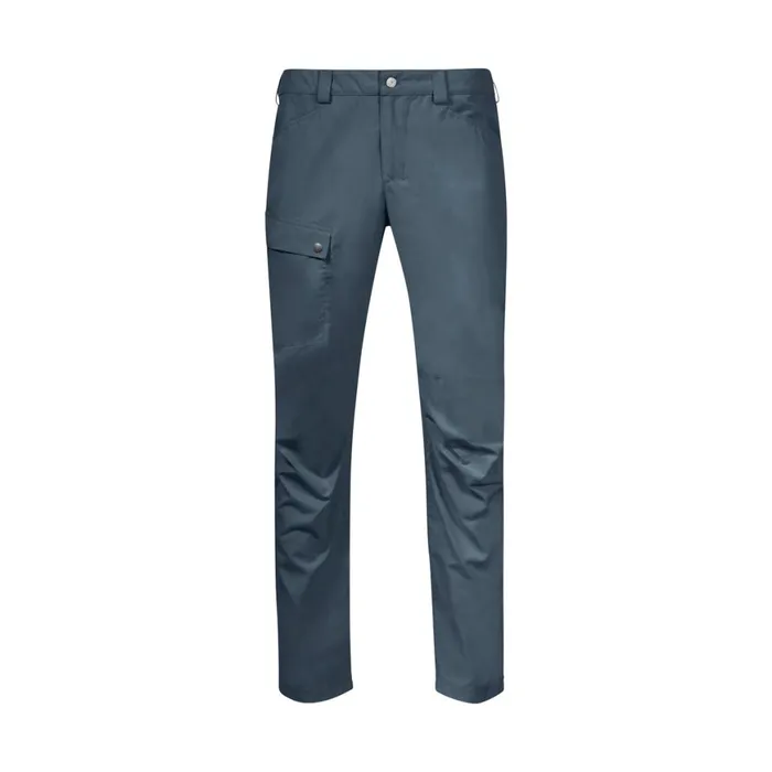 Men Bergans Of Norway Hiking Pants Nordmarka Leaf Light Pants Orion Blue