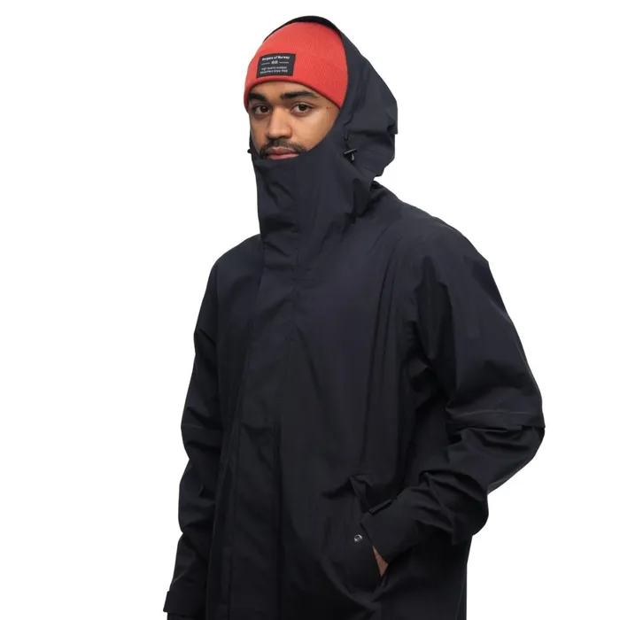 Men Bergans Of Norway Shell Jackets Oslo Urban Coat Black