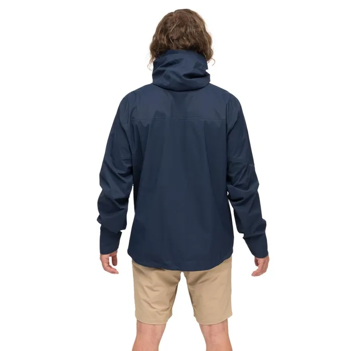 Men Bergans Of Norway Shell Jackets Rabot Allround 3l Shell Jacket Navy Blue