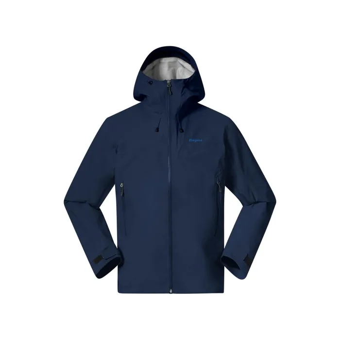 Men Bergans Of Norway Shell Jackets Rabot Allround 3l Shell Jacket Navy Blue