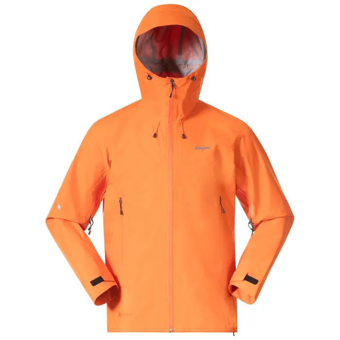 Men Bergans Of Norway Shell Jackets Rabot Light 3l Shell Jacket Alert Orange
