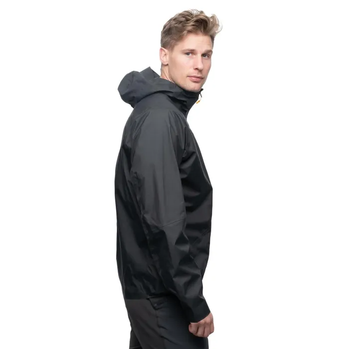 Men Bergans Of Norway Shell Jackets Y Lightline Air 3l Shell Jacket Dark Shadow Grey