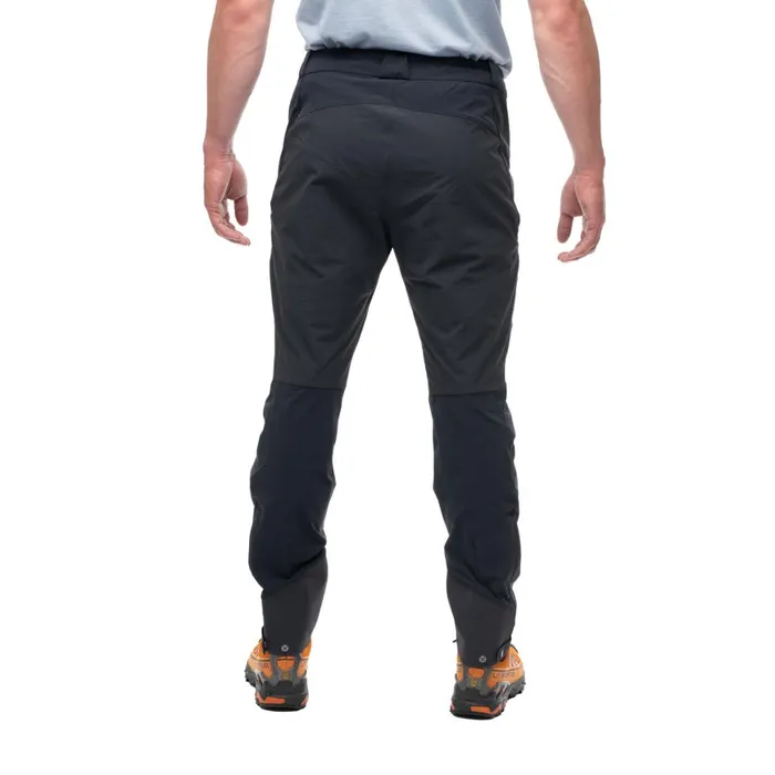 Men Bergans Of Norway Softshell Pants Rabot Softshell Pants Black Dark Shadow Grey