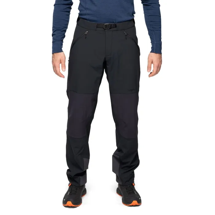 Men Bergans Of Norway Softshell Pants Vaagaa Softshell Pants Black