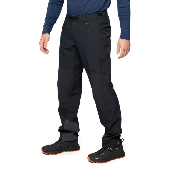 Men Bergans Of Norway Softshell Pants Vaagaa Softshell Pants Black