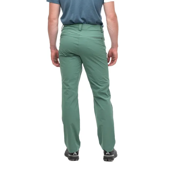 Men Bergans Of Norway Softshell Pants Vandre Light Softshell Pants Dark Jade Green