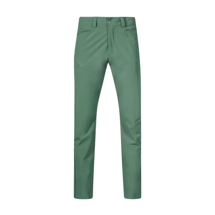 Men Bergans Of Norway Softshell Pants Vandre Light Softshell Pants Dark Jade Green