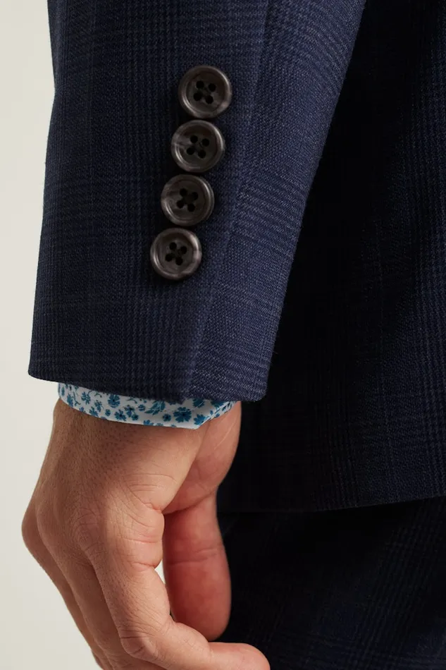 Men Bonobos Blazers and Sport Coats Jetsetter Stretch Italian Wool Suit Jacket Navy Glen Plaid Men Bonobos Blazers and Sport Coats Jetsetter Stretch Italian Wool Suit Jacket Navy Glen Plaid