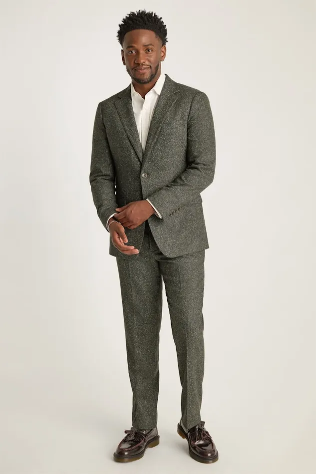 Men Bonobos Blazers and Sport Coats Jetsetter Stretch Italian Wool Suit Jacket Olive Donegal Men Bonobos Blazers and Sport Coats Jetsetter Stretch Italian Wool Suit Jacket Olive Donegal