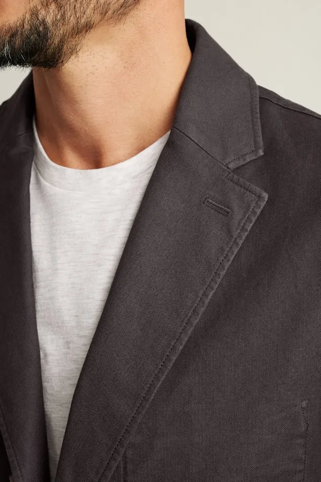 Men Bonobos Blazers and Sport Coats Jetsetter Washed Cotton Blazer Washed Black Men Bonobos Blazers and Sport Coats Jetsetter Washed Cotton Blazer Washed Black