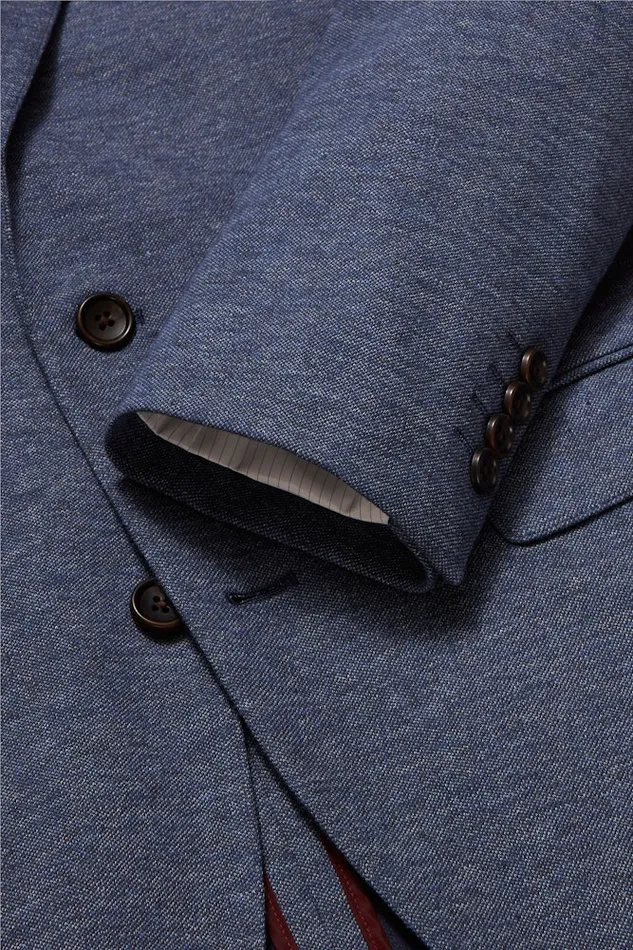 Men Bonobos Blazers and Sport Coats Knit Blazer Navy