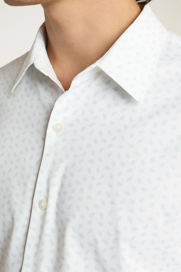 Men Bonobos Casual Shirts Tech Button Down Shirt Blue Cashel Geo