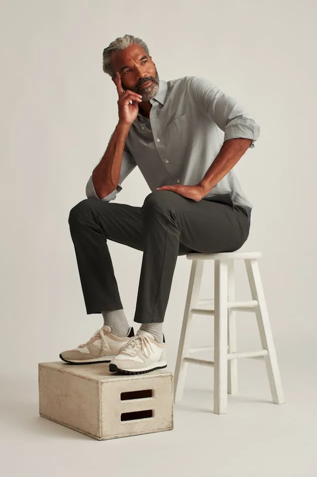 Men Bonobos Chinos Stretch Washed Chino Pants Tailored and Slim Fit Chinos Asphalts