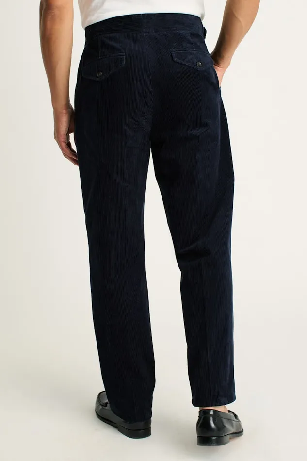 Men Bonobos Dress Pants Italian Gurkha Trouser Navy Blue Corduroy Men Bonobos Dress Pants Italian Gurkha Trouser Navy Blue Corduroy