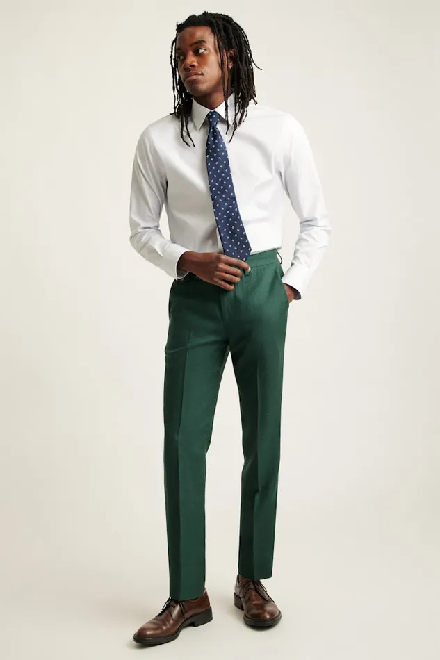 Men Bonobos Dress Pants Jetsetter Italian Linen Dress Pant Mineral Green