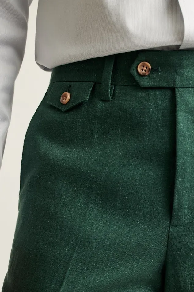 Men Bonobos Dress Pants Jetsetter Italian Linen Dress Pant Mineral Green