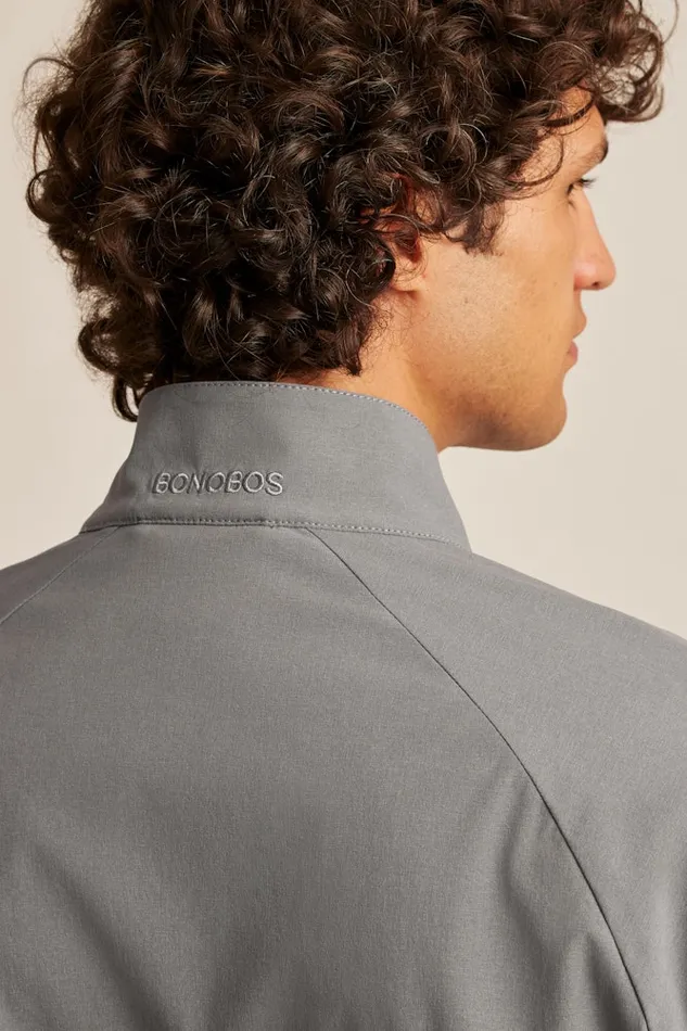 Men Bonobos Golf Outerwear and Layering Tour Harrington Golf Jacket Lava Smoke Dark Grey Men Bonobos Golf Outerwear and Layering Tour Harrington Golf Jacket Lava Smoke Dark Grey