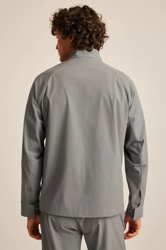 Men Bonobos Golf Outerwear and Layering Tour Harrington Golf Jacket Lava Smoke Dark Grey Men Bonobos Golf Outerwear and Layering Tour Harrington Golf Jacket Lava Smoke Dark Grey