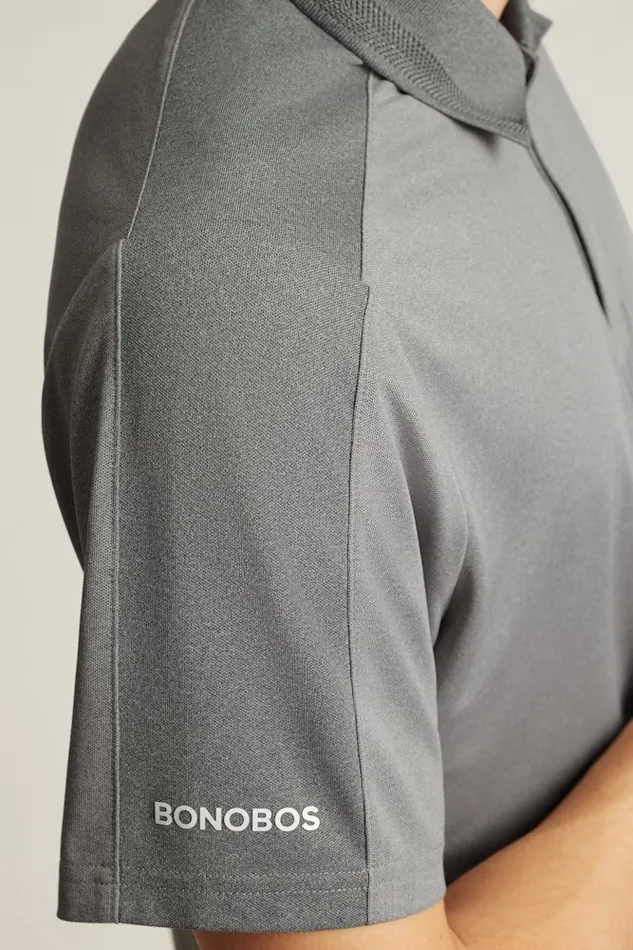 Men Bonobos Golf Polos and Tops Sport Your Style With Bonobos039 Tour Pique Polo Shirt Shades Of Grey