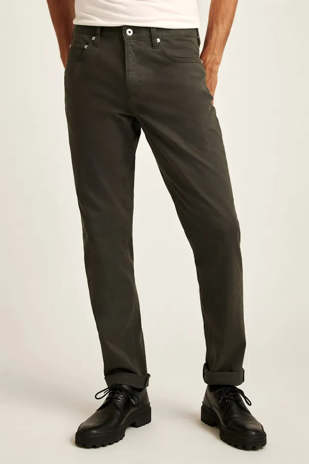 Men Bonobos Jeans Italian Brushed 5Pocket Pants Dark Steel