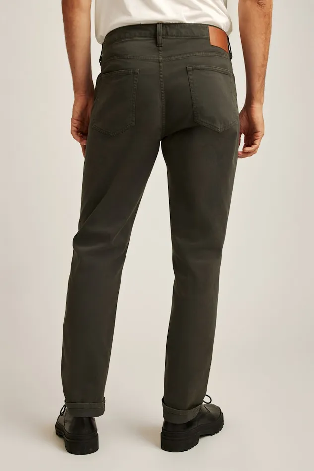 Men Bonobos Jeans Italian Brushed 5Pocket Pants Dark Steel
