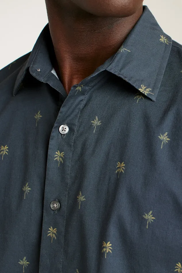 Men Bonobos Short Sleeve Shirts Button Up Your Style With Bonobos039 Riviera Short Sleeve Shirt Navy Palm Palooza Men Bonobos Short Sleeve Shirts Button Up Your Style With Bonobos039 Riviera Short Sleeve Shirt Navy Palm Palooza