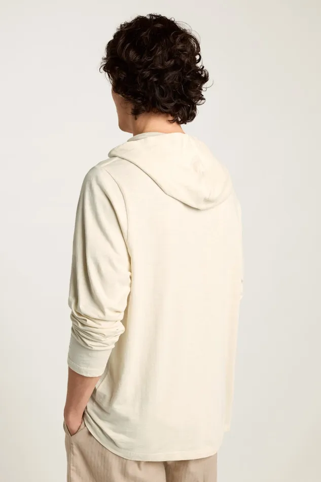 Men Bonobos Sweatshirts and Hoodies SunFaded Hoodie For Men Coconut Milk Men Bonobos Sweatshirts and Hoodies SunFaded Hoodie For Men Coconut Milk