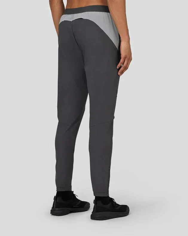 Men Castore Bottoms Flex Elevated Woven Joggers 8211 Gunmetal