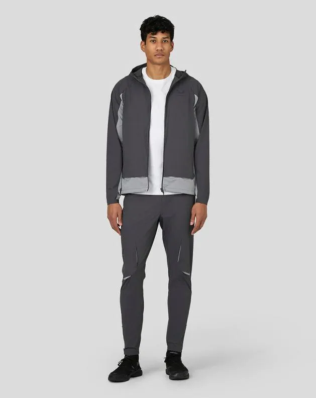 Men Castore Bottoms Flex Elevated Woven Joggers 8211 Gunmetal