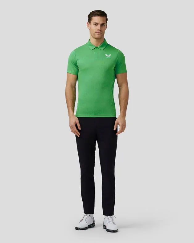 Men Castore Polos Golf Engineered Knit Polo 8211 Green