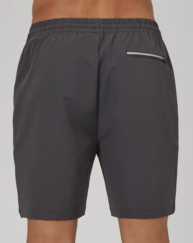 Men Castore Shorts Flex Woven Cargo Shorts 8211 Gunmetal