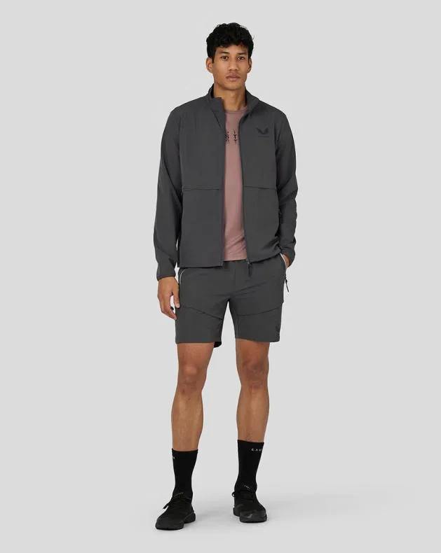 Men Castore Shorts Flex Woven Cargo Shorts 8211 Gunmetal