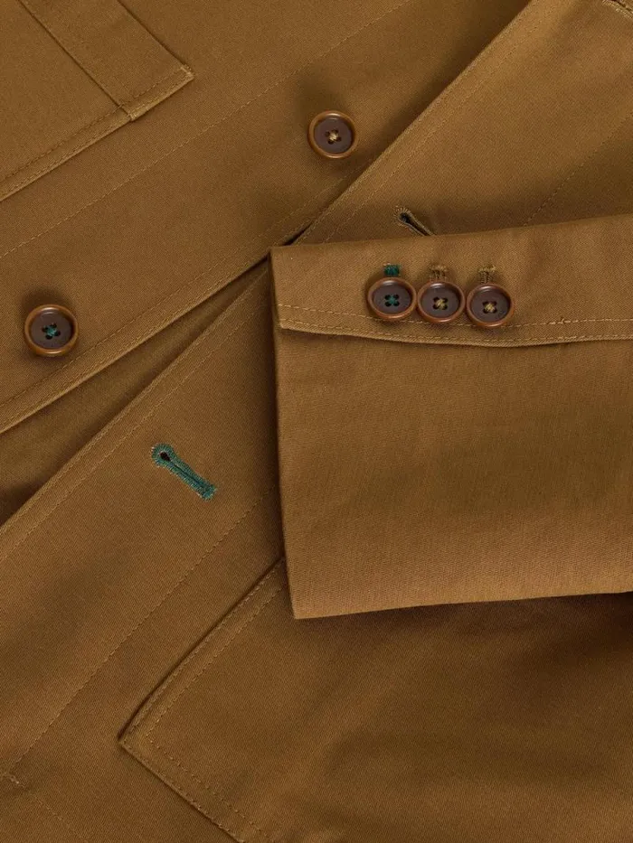 Men Chiltern Cotton Blazer Mid Tan White Stuff Blazers