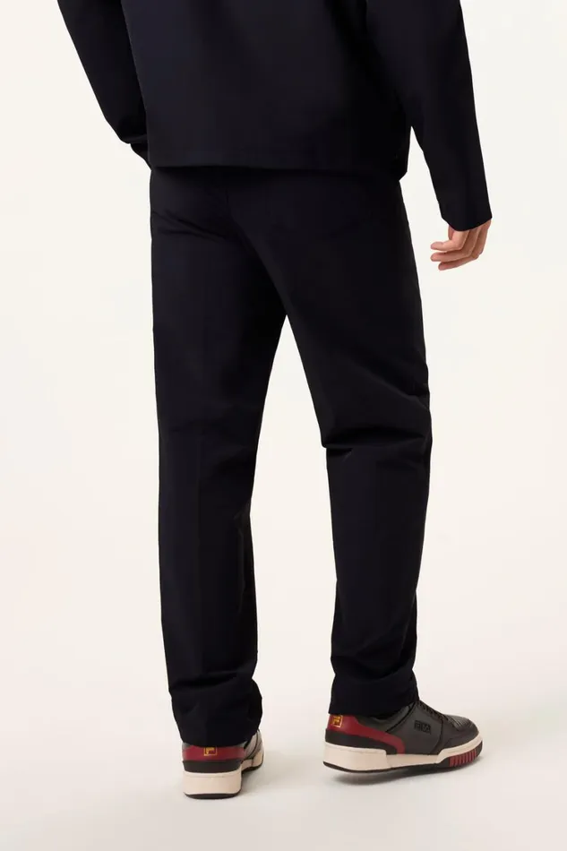Men Coats and Jackets Fila 4 Pocket Tour Jacket 001 Black