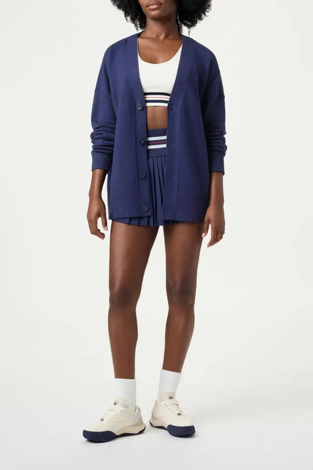 Men Coats and Jackets Fila Baseline Cardigan 400 Fila Navy Men Coats and Jackets Fila Baseline Cardigan 400 Fila Navy