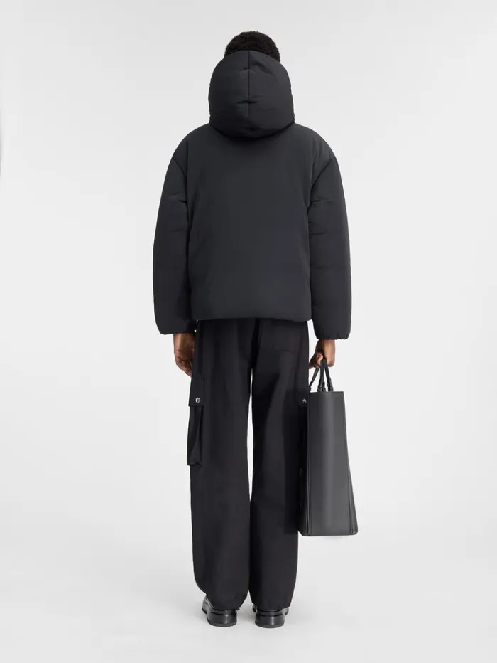 Men Coats and Jackets JACQUEMUS The Puffer Jacket Black Men Coats and Jackets JACQUEMUS The Puffer Jacket Black