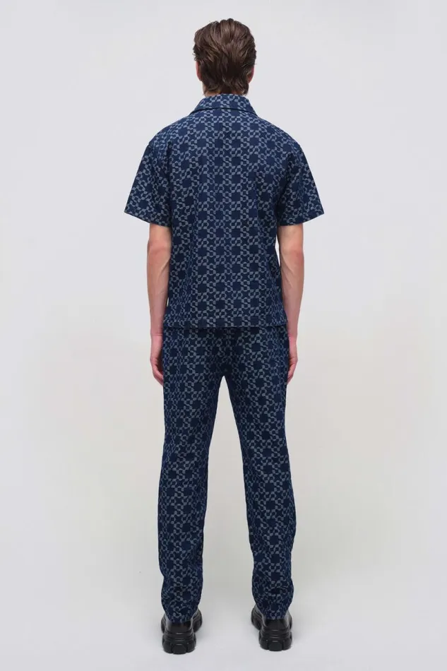 Men Denim Jonathan Simkhai Judson Jeans Indigo Blue Straight Leg Jeans Men Denim Jonathan Simkhai Judson Jeans Indigo Blue Straight Leg Jeans